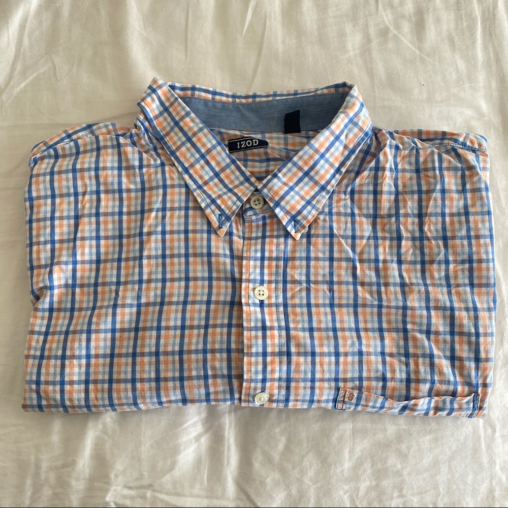 Men’s IZOD Short Sleeve Button Down Shirt
